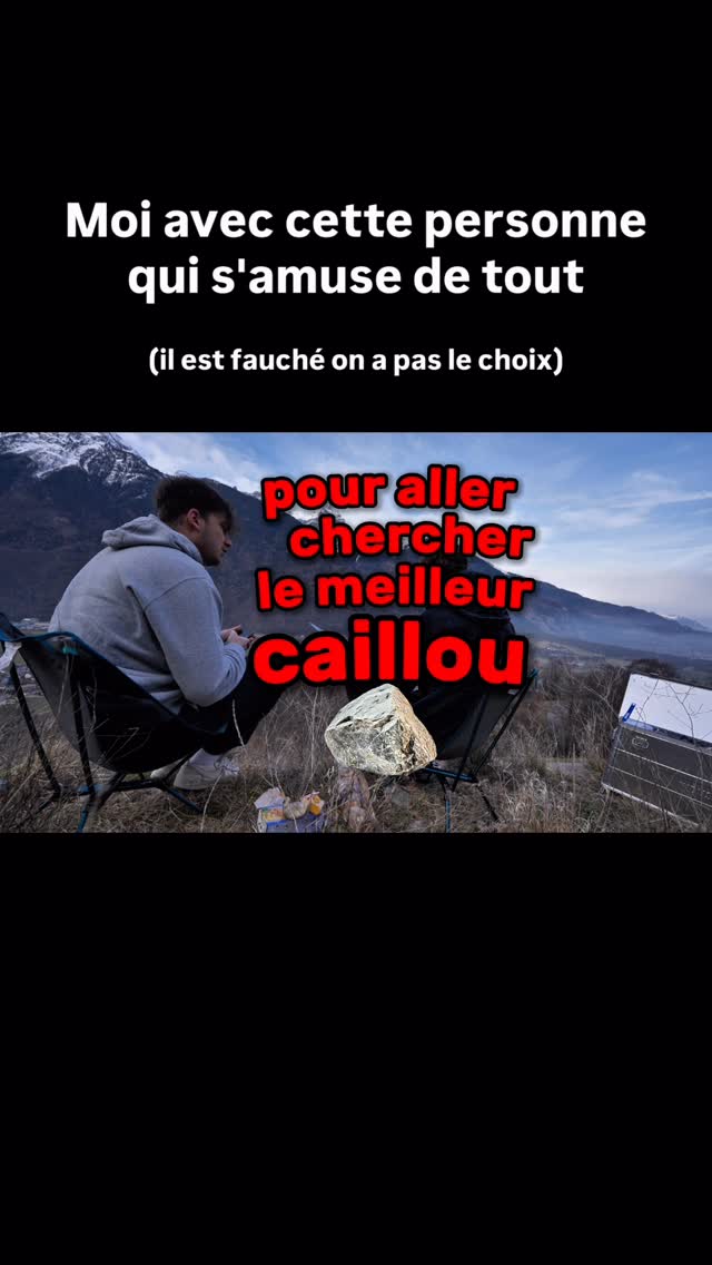 Concours de cailloux