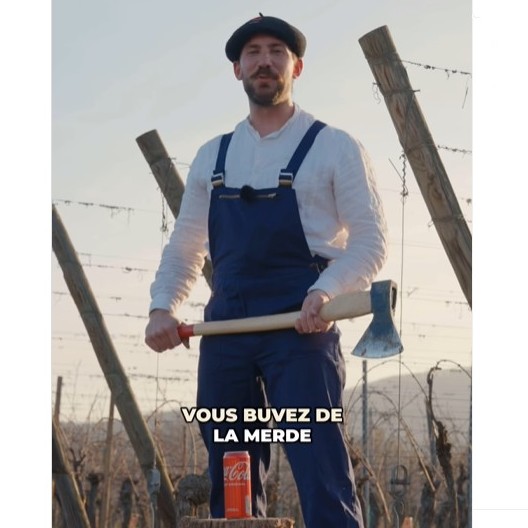 Le coca , c'est dégueulasse
