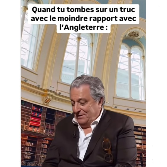 Notre amour pour les anglais