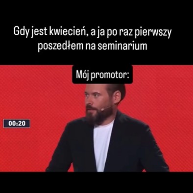 W kwietniu na seminarium